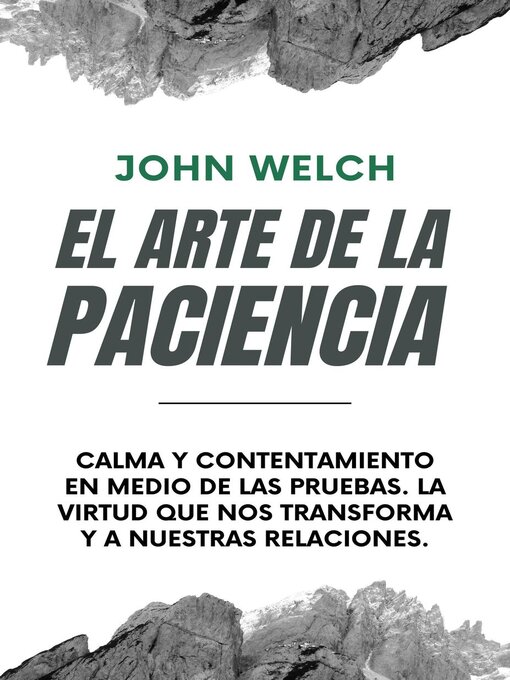 Title details for El arte de la Paciencia by John Welch - Available